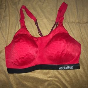 Victoria Sport red sports bra